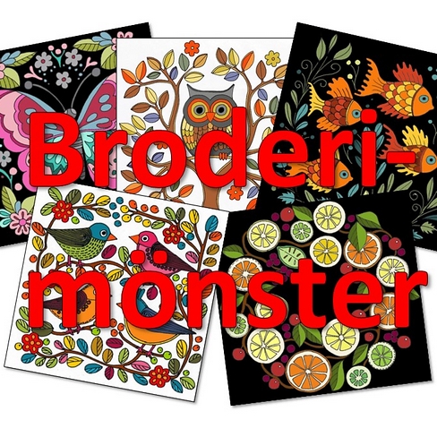 Broderimönster, kurbits