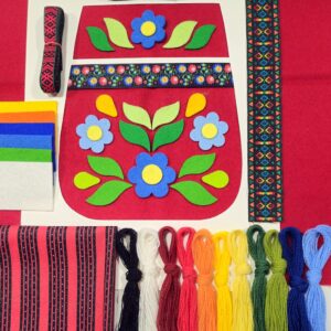 Materialsats: Väska, kjolsäck, modell 2