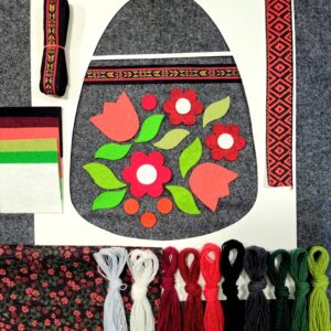 Materialsats: Kjolsäck/väska