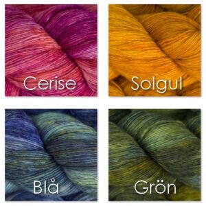 Merino Lace, handfärgat (860 m/hg)